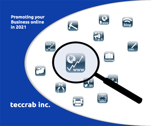 teccrab presents: Promoting your business online in 2021
